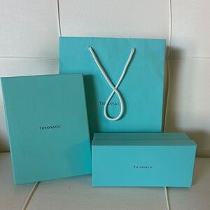 Tiffany & Co boxes and bag